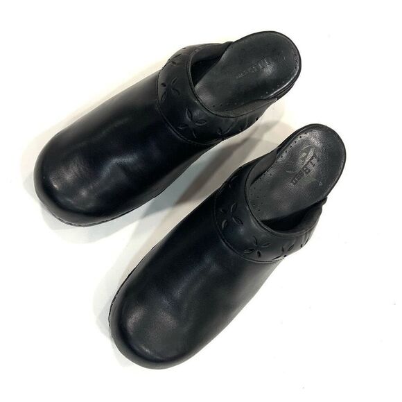 L.L. BEAN Leather Clogs (Sz 9.5) - Picture 4 of 10